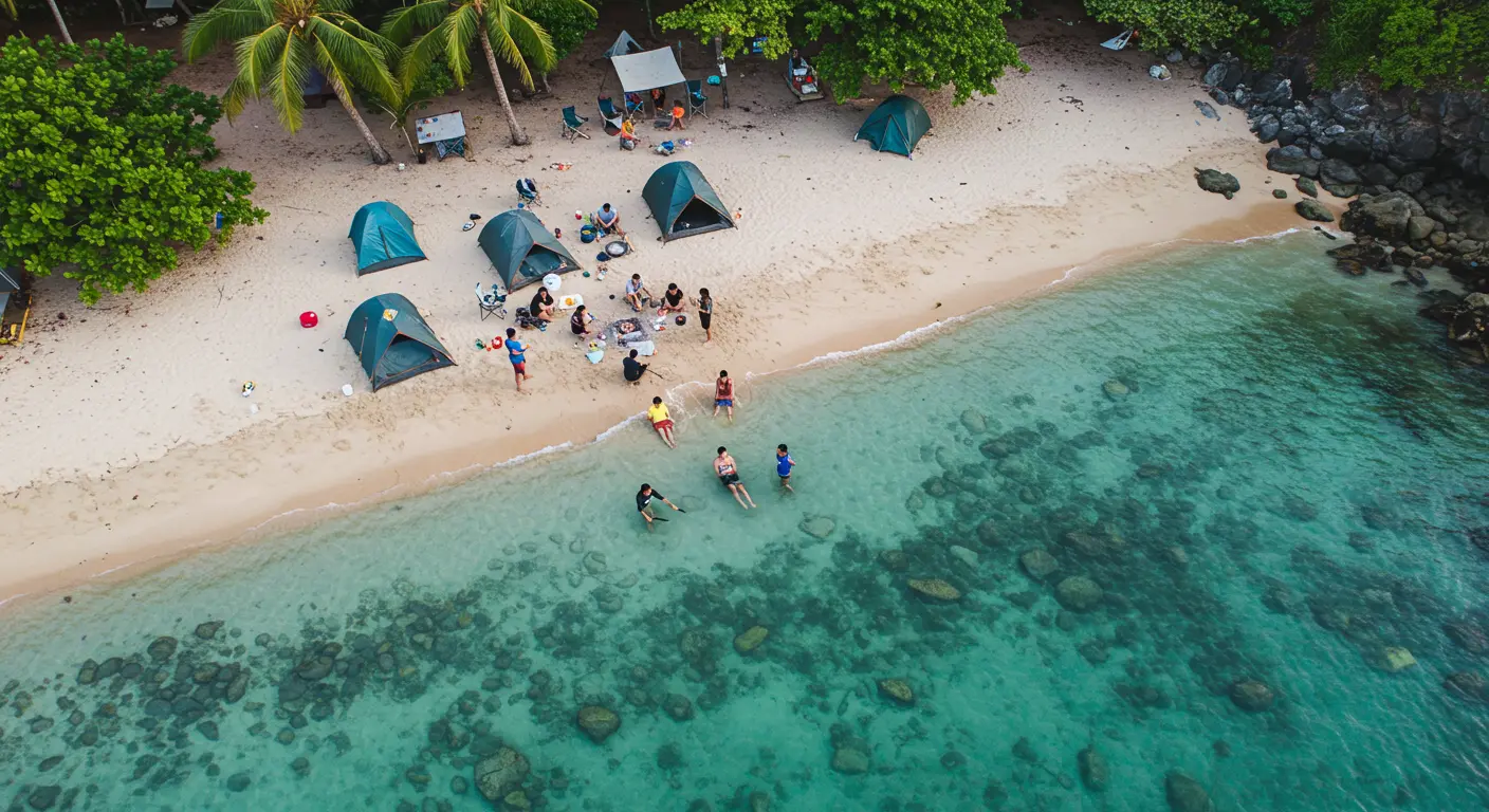 beach camping calatagan batangas