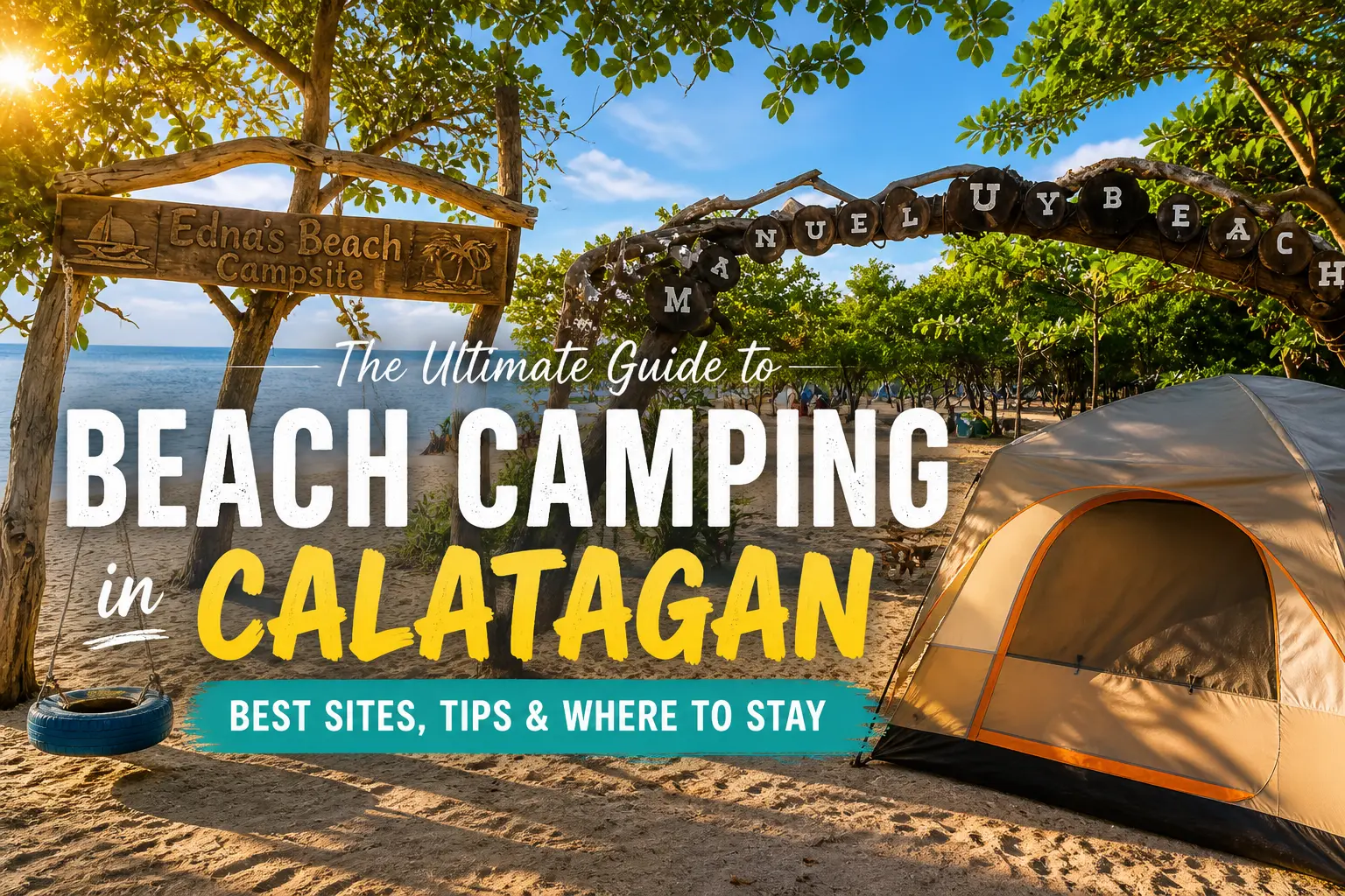 beach camping in calatagan