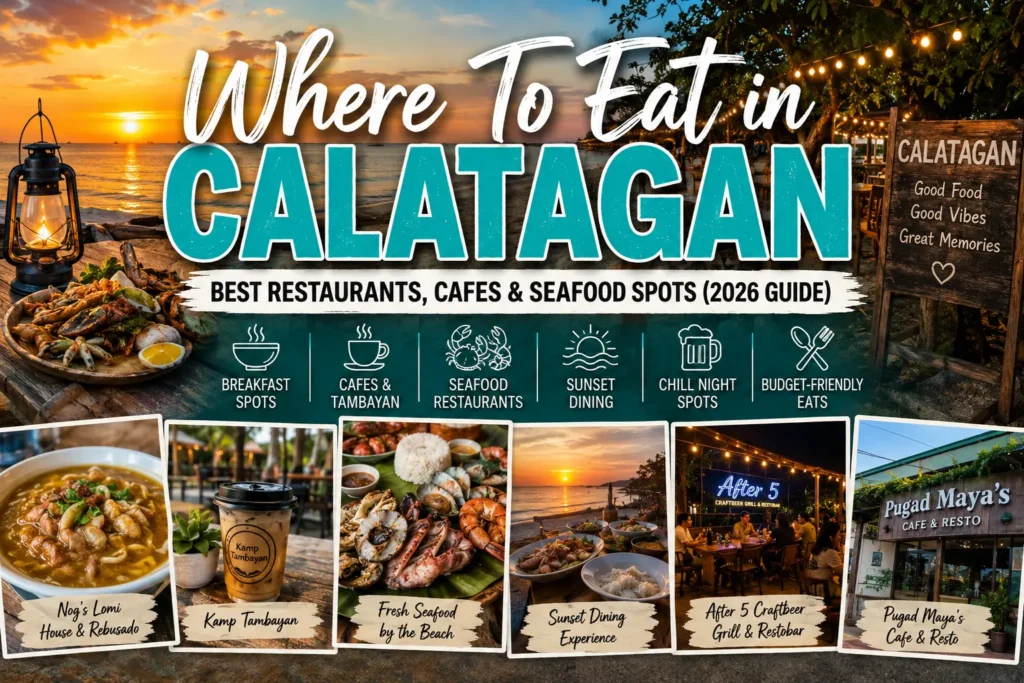 where to eat in Calatagan