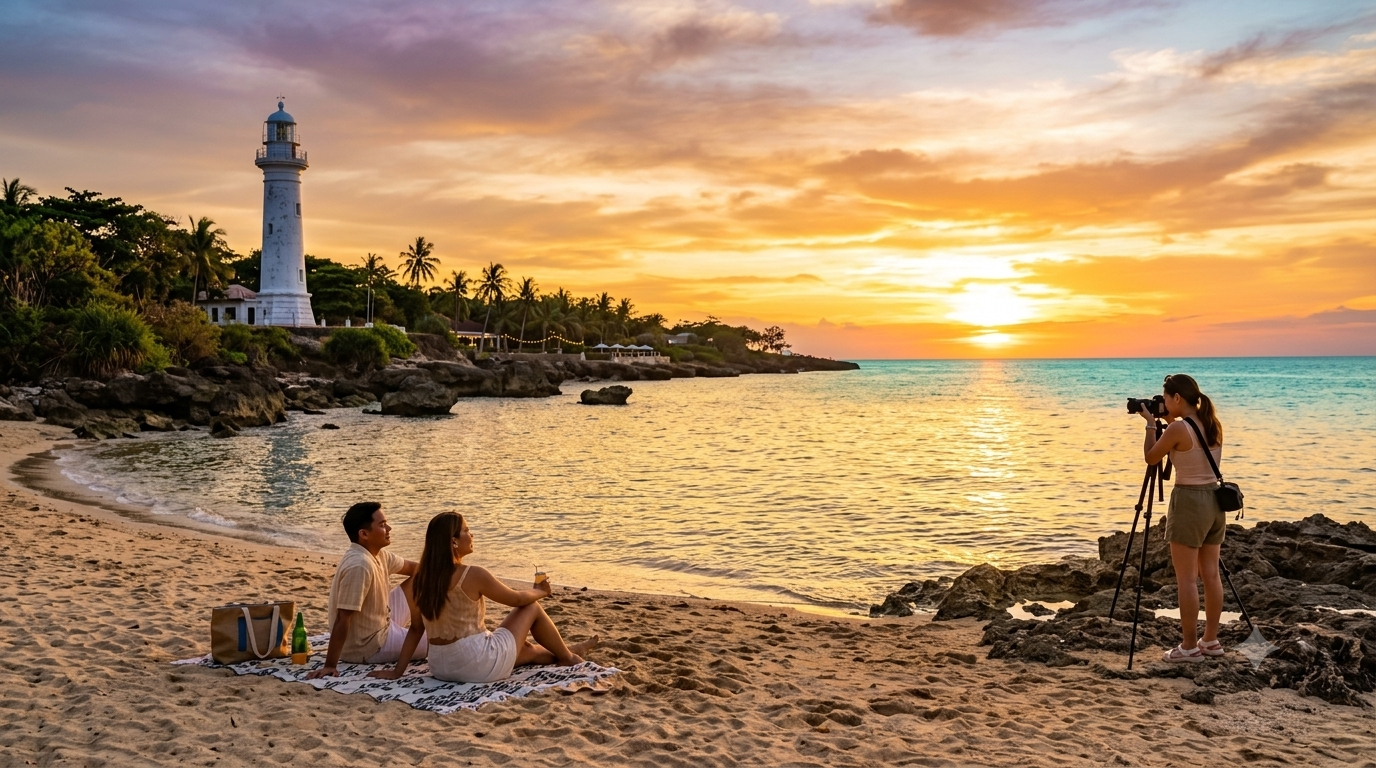 best sunset spots in calatagan