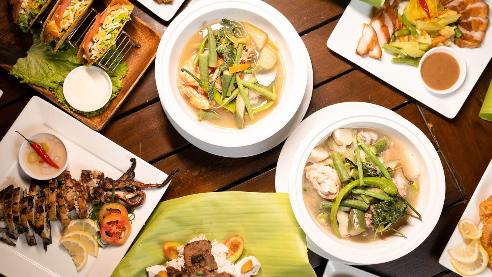 Food presented in the official The Sands Casobe dining gallery
